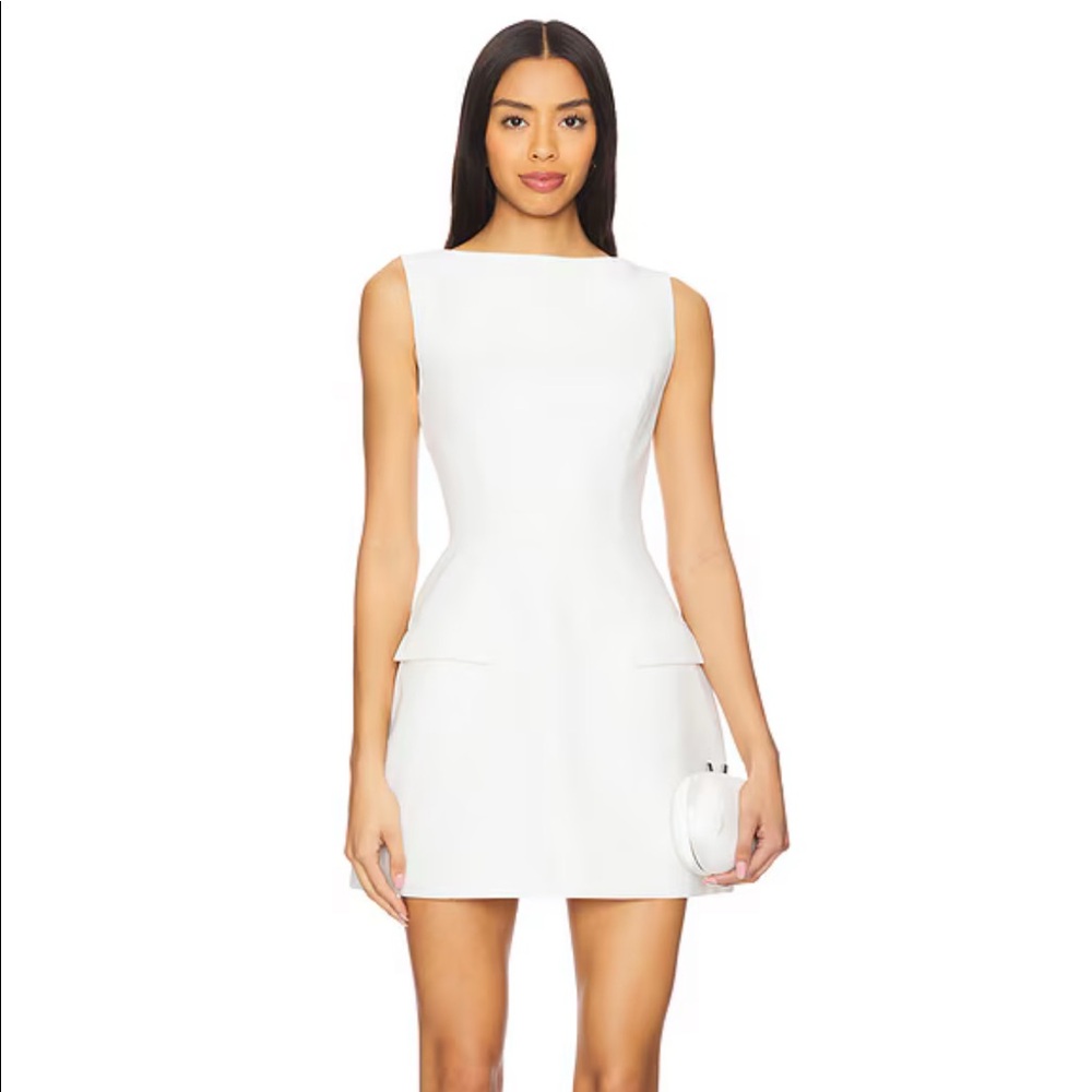 Banco Dress in Ivory. Size Medium